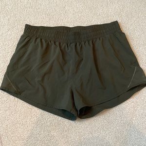 Women’s green all in motion shorts
